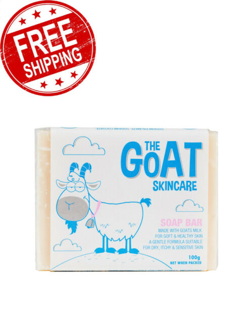 Bath and Body Care Goat Skincare Soap Original Sweet Almond Oil 100g