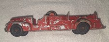 Vintage Hubley Kiddie Toy Fire Truck Model 473