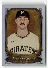 Paul Skenes Rookie 2024 Topps Allen & Ginter #282 Silver Portrait (READ)