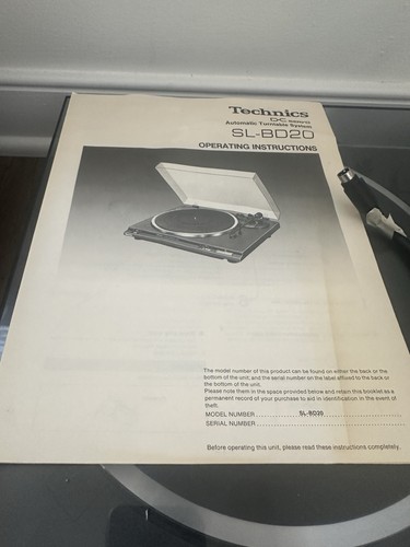 Technics SL-BD20D Giradischi Automatico DC Servo Testato - Foto 4 di 8