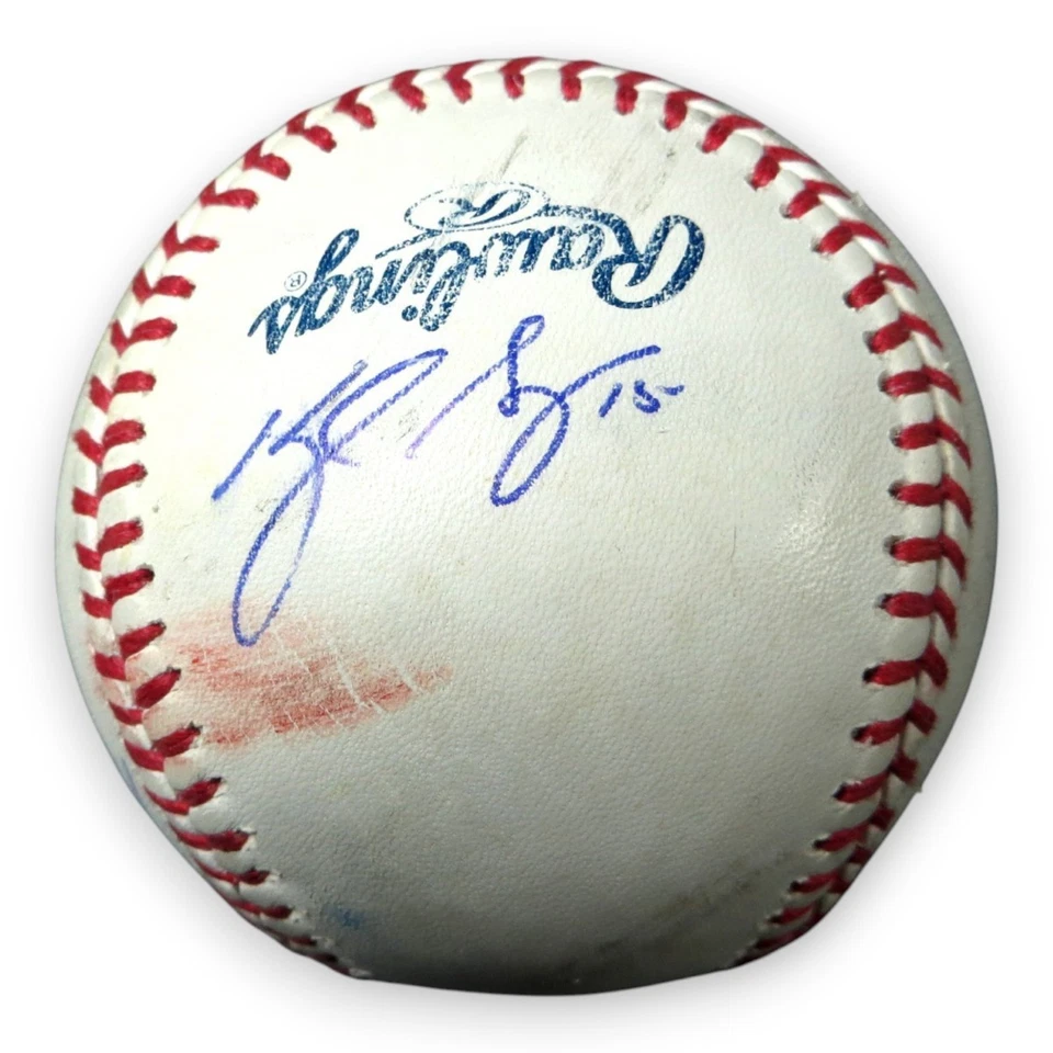 Bola de beisebol Nelson Cruz Kyle Seager autografada dupla assinada Mariners JSA CG44466 - Imagem 2 de 4