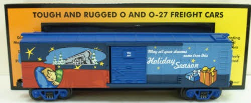 MTH 30-74443 Calibre O Felices Fiestas Boxcar LN/Caja | Zustand: Used