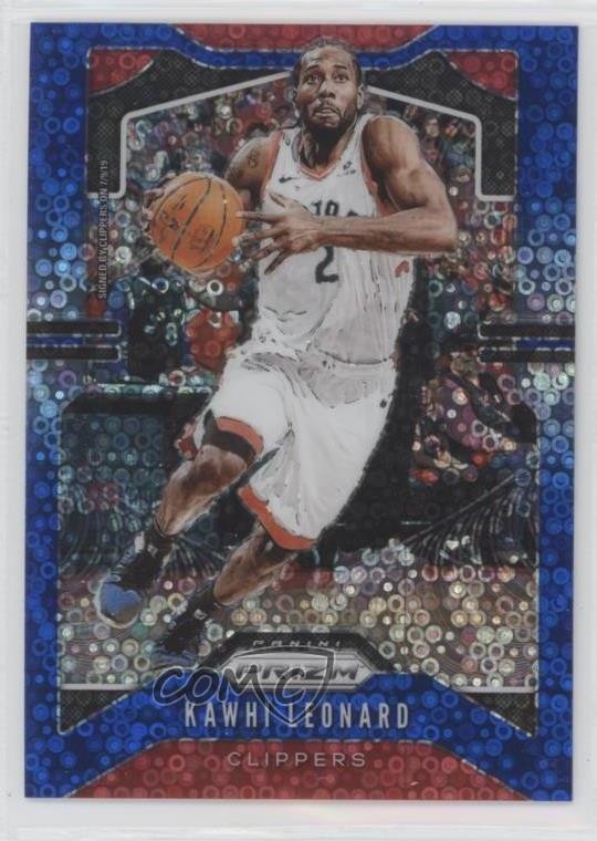 2019-20 Panini Prizm Fast Break Blue Prizm /175 Kawhi Leonard #149 1x9