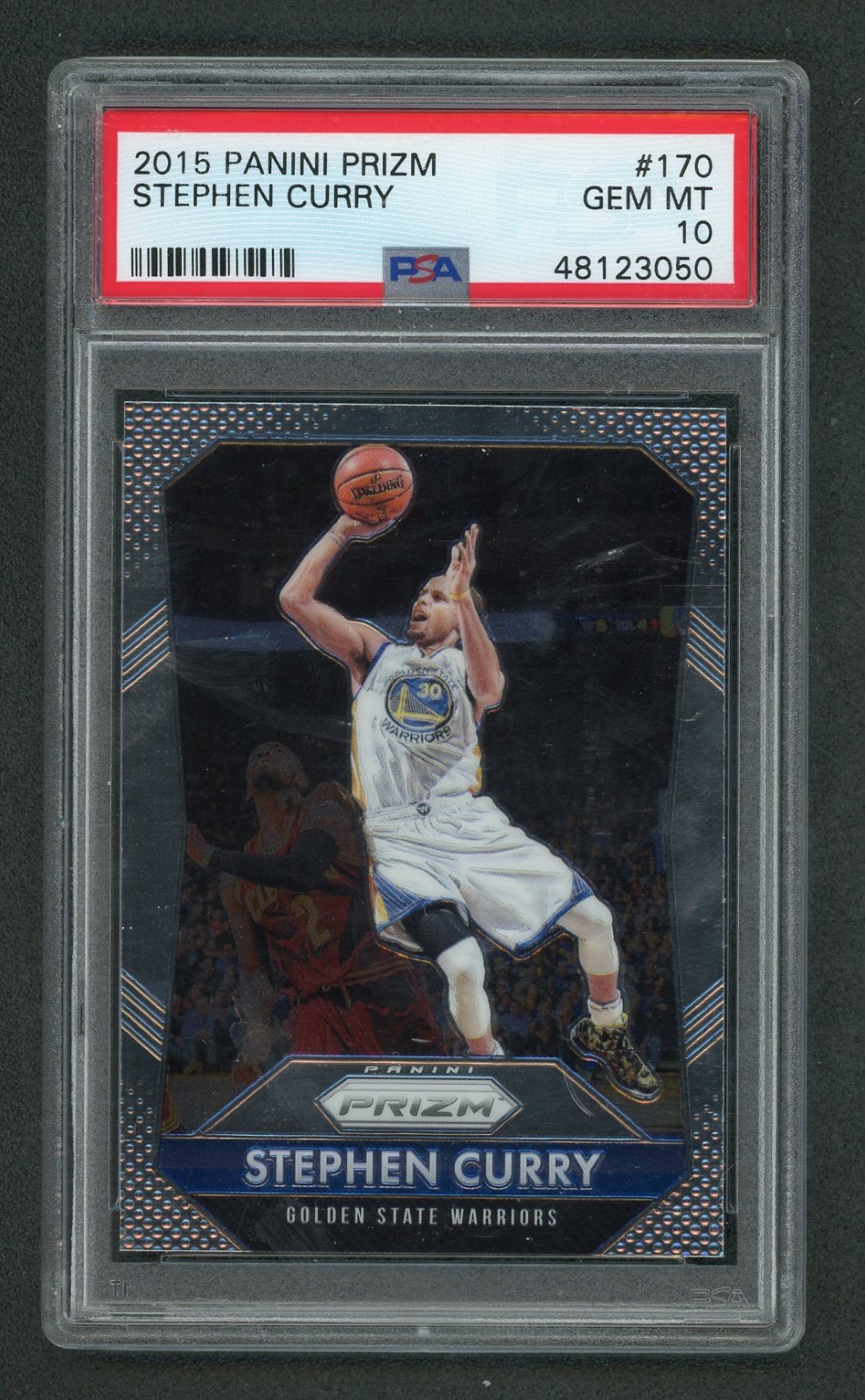 2015-16 Prizm Stephen Steph Curry #170 PSA 10 GEM MINT