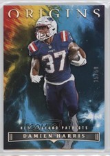 2022 Panini Origins Turquoise 15/50 Damien Harris #80 1u6