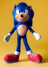 Sonic the Hedgehog Movie Talking Sonic Plush Toy 13” SEGA Gaming Icon w Sounds