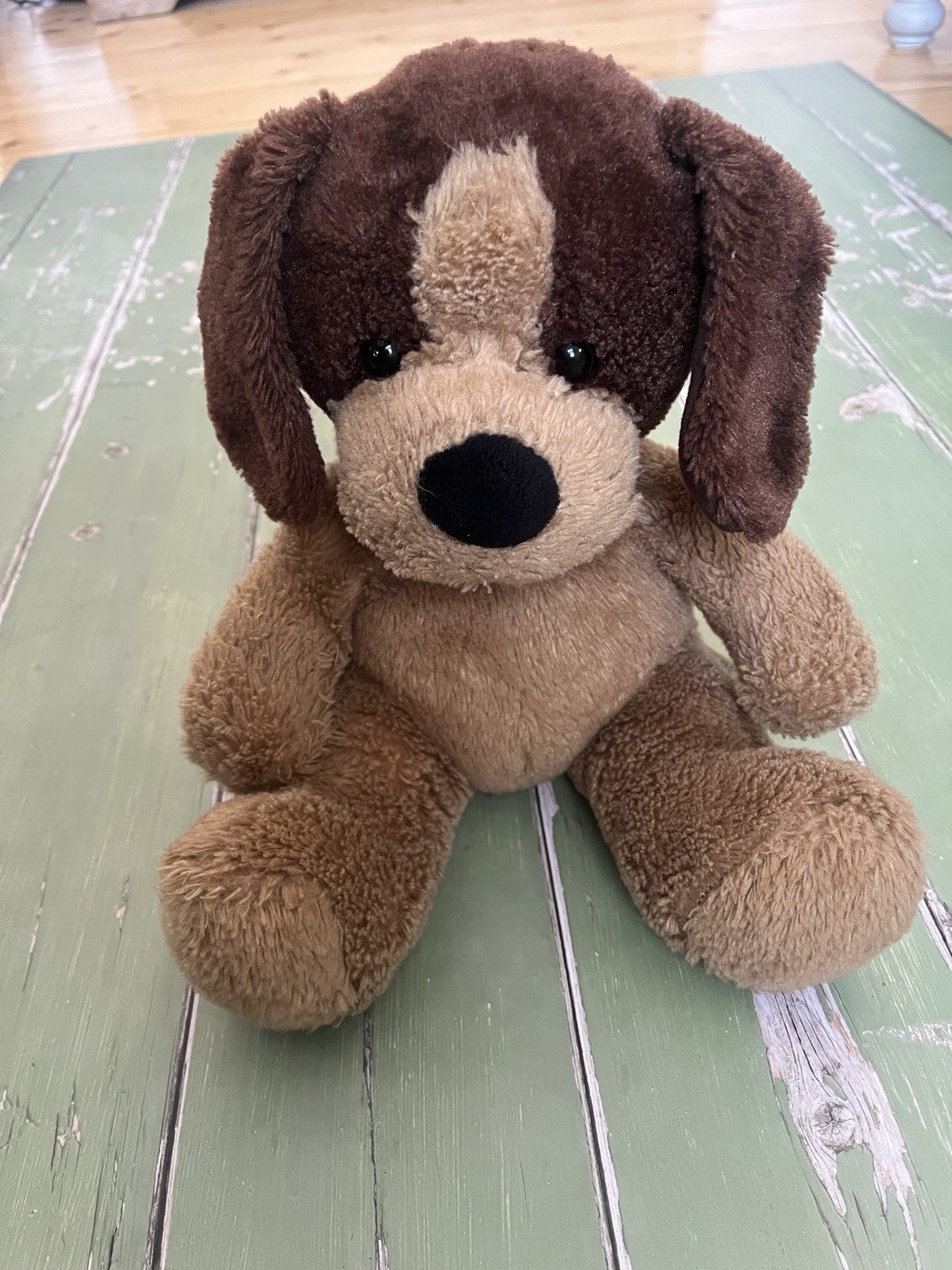 Build A Bear Workshop Puppy Barking Brown Dog Stuffed Plush Animal Retired