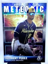Hedbert Perez #MET-1 2021 Bowman Platinum Meteoric-2145