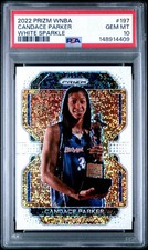 2022 WNBA Panini Prizm CANDACE PARKER White Sparkle PSA 10 Pop 2 🔥 Sparks HOF