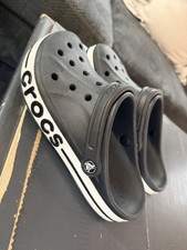 Crocs Bayaband Clog Triple Black Slip-On Waterproof Lightweight 10126 001 Size 9