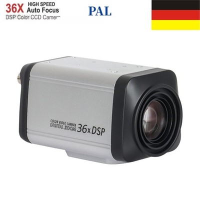 Sony 1/4'' 1200TVL 36X Zoom DSP Farbe Video Box Kamera Autofokus -DE STOCK