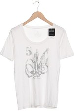 monari T-Shirt Damen Shirt Kurzärmliges Oberteil Gr. XL Weiß #jiy1u1h