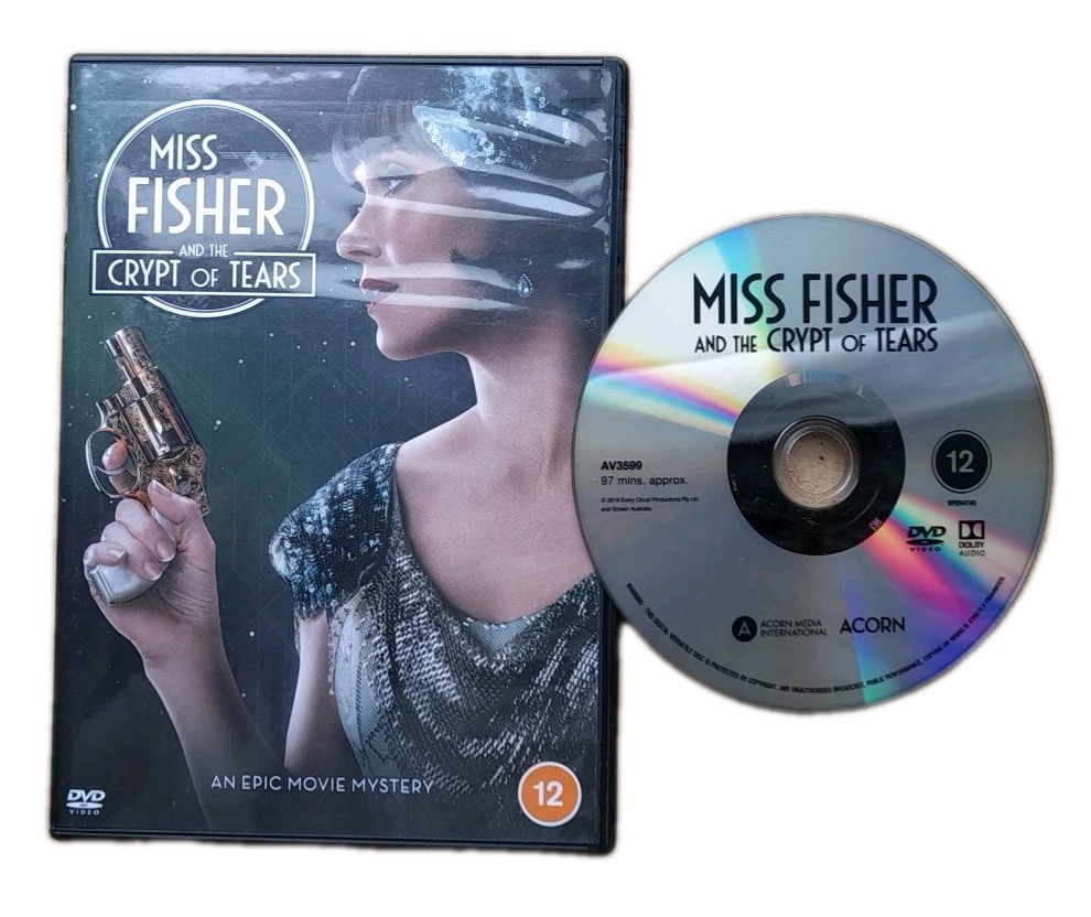 Miss Fisher and the Crypt of Tears DVD Essie Davis 2020 Period Crime Mystery