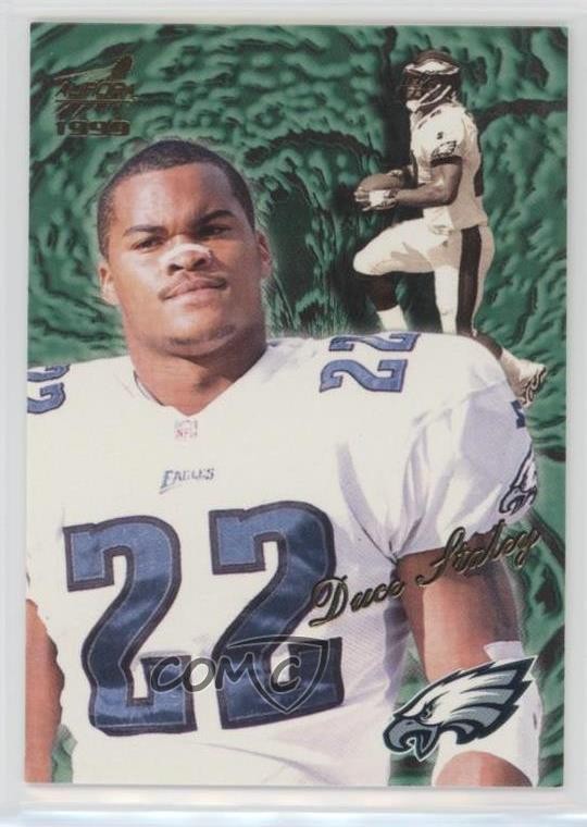 1999 Pacific Aurora Duce Staley #112 0q3