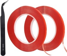 Camera, Laptops, Tablets, iPad, 2 Rolls 2mm/3mm x 25m LCD Repair Tape Phone