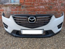 MAZDA CX-5 MK1 KE 2016 FACELIFT WHITE 34K FRONT BUMPER WITH PDC SENSORS