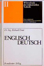 Wörterbuch der industriellen Technik. Englis...