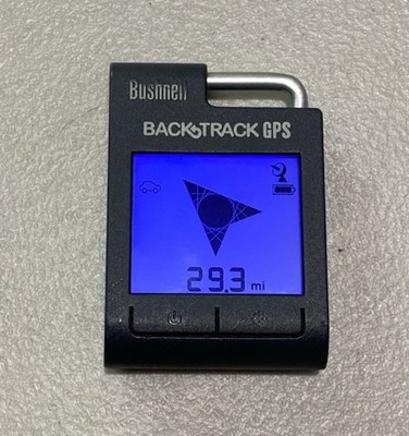 Bushnell BackTrack Point-3 GPS Handheld Model 360100 Portable 3.25  x 2.13 