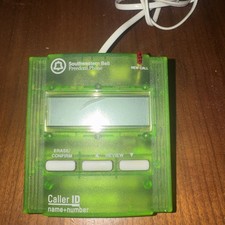Vintage Southwestern Bell Freedom Phone Caller ID FM112B2 Lime RARE
