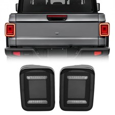 EOMD Smoked Cover Tunnel Tail Lights Compatible with 2020-2026 Jeep Gladiator...