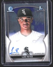 Luis Reyes 2023 Bowman Chrome Prospect Autographs AU
