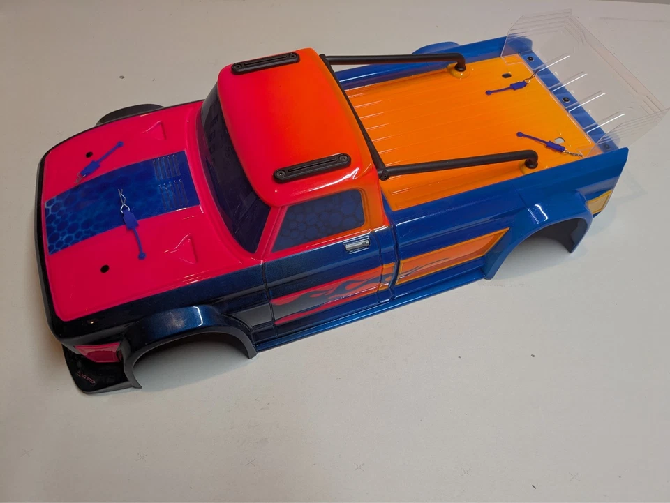 Arrma INFRACTION 6s - Body Shell CUSTOM painted roll cage Street Bash ARA7615V2 - Image 2 of 4