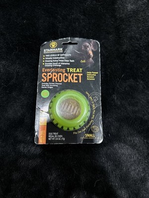 Starmark Everlasting Treat Sprocket For Small Dogs Dog Toy Chew New