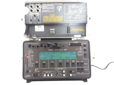 CTC Model 5575B Micro Bert 5587 Span power supply USED.