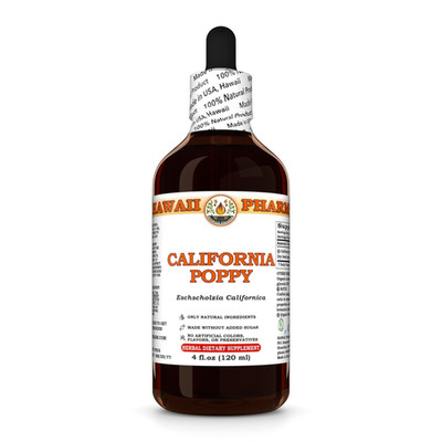 California Poppy (Eschscholzia Californica) Dried Seed Liquid Extract