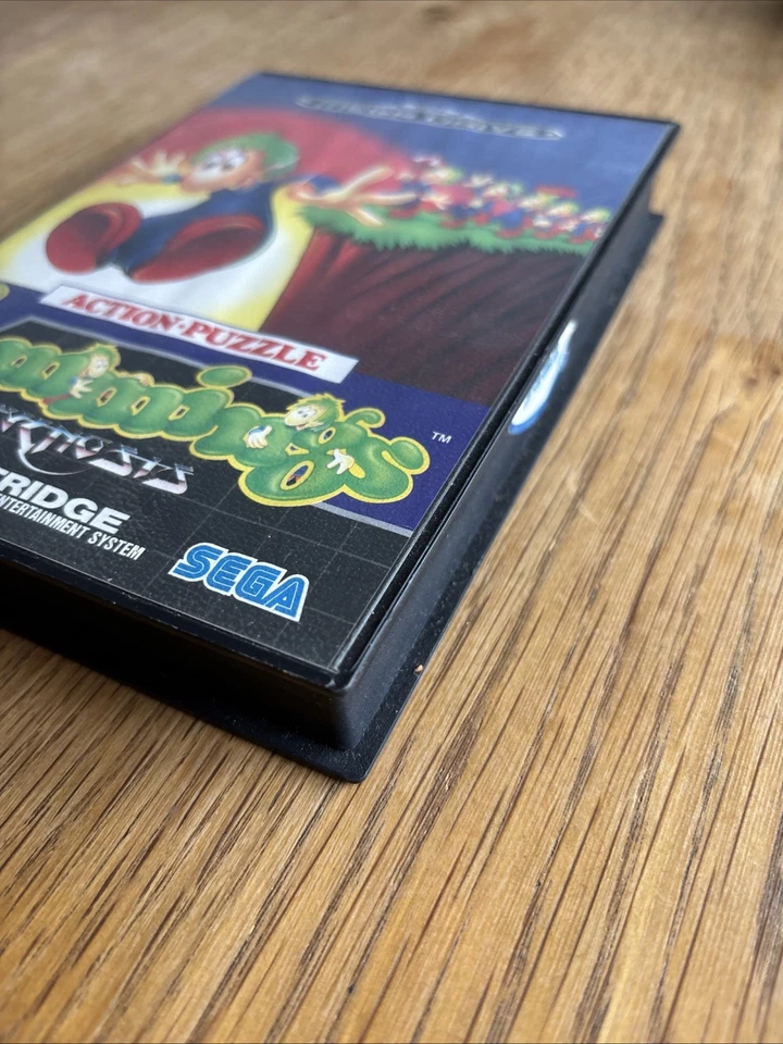 Vintage Sega Megadrive Mega Drive Game Mint Rare Lemmings Action Puzzle ￼ - Image 2 of 4