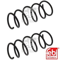 2X Fahrwerksfeder Febi Bilstein 38888 2 Federn Satz Federnsatz FüR Renault