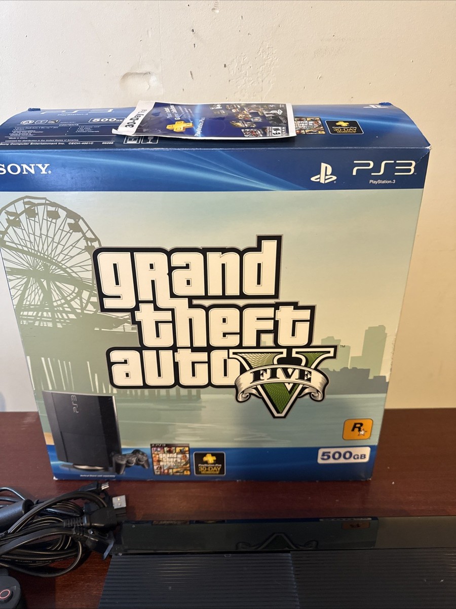 Buy Sony Playstation 3 Super Slim Grand Theft Auto V 500GB Black