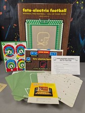 1971 Cadaco Foto Electric Football National Pro Hall of Fame Excellent Cond Rare