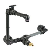 " Ibc Adapter Bsp 2\" - 2 Ibc Nebeneinander Schwanenhals Tankverbindung Rohr"