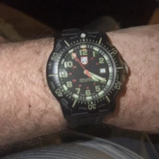 Luminox Man's 8817 Green Numers Watch Anniversary Series