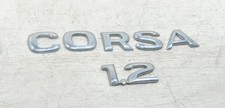 OPEL Corsa C 2004 Emblem Schriftzug CORSA 1.2 Heck  #151344-G277
