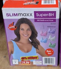 SLIMmaxx Super-BH mit Reißverschluss 5er-Set...