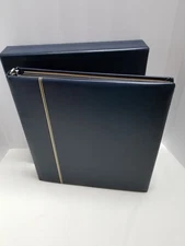 FAVORIT Binder Skai Safe 805 Album 14 Ring Mechanism with Garant Pages - Blue