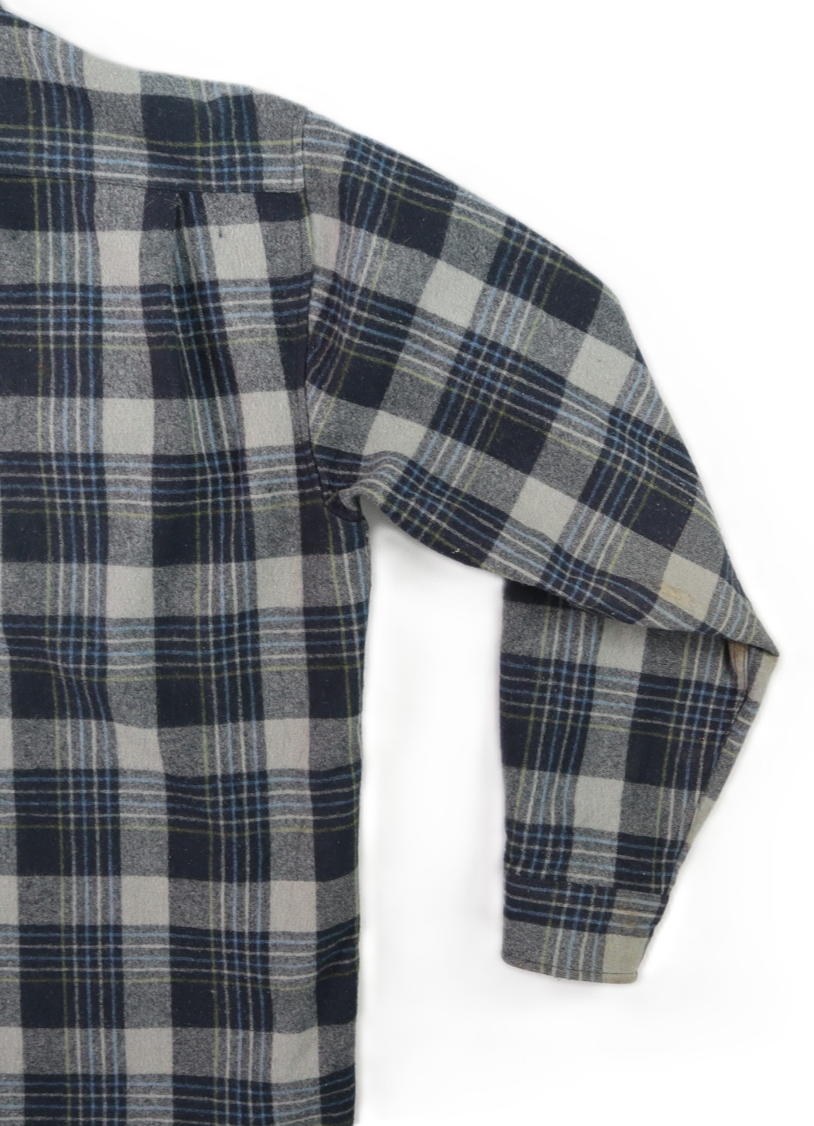 PENDLETON US Men’s Large Gray Plaid Button Down 1… - image 15