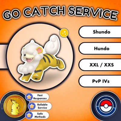 Pokémon GO Fang || Hisui Growlithe || XXL, XXS, PVP, Hundo, Shundo Verfügbar  