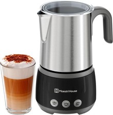Maestri House 4-in-1 Milk frother, 600W Automatic Warm and Cold Foam Maker, 500
