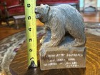 Vintage Hand Carved Wooden Bear Korean Mayor Delegates Commemorative — photo 6