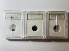 ancient Roman coins/fragments, certified and International Numismatic Bureau