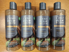 4 Pk: Dove Men Care Restore Liquid Body Wash-Sandalwood Cardamom Oil W1C