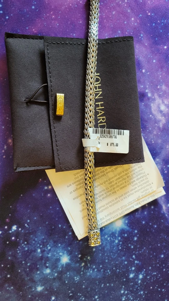 John Hardy Men's Two-Tone Woven Bracelet - Image 3 of 4