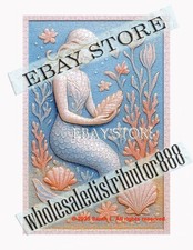 1000 piece jigsaw puzzle Fantasy mermaid shell ocean mermaid