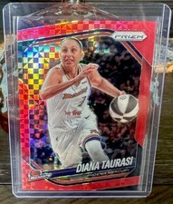 2025 Panini Prizm Diana Taurasi Red Checkerboard Prizm 75/75