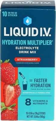 Liquid I.V. Hydration Multiplikator Erdbeere 5,64 Unzen