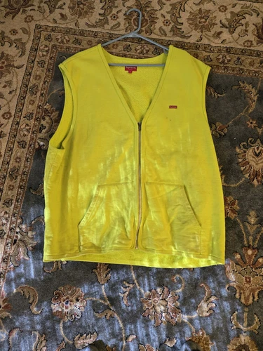 Gilet de travail jaune Supreme taille XL