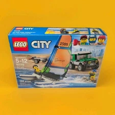 Lego City Great Vehicles 4x4 with Catamaran 60149 Building Kit 198 Pcs Retired